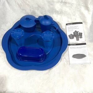 NEW! Tupperware Open House Collection Set, Sapphire Blue (LAST one)